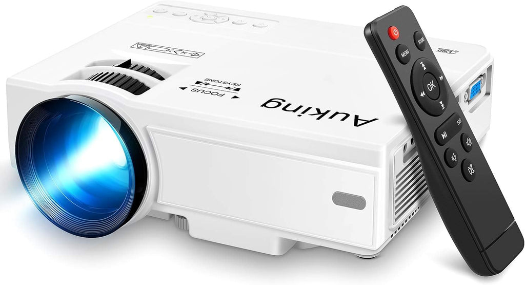 Mini Projector, Full HD 1080P Video Projector, Portable Outdoor Movie Projector X54668