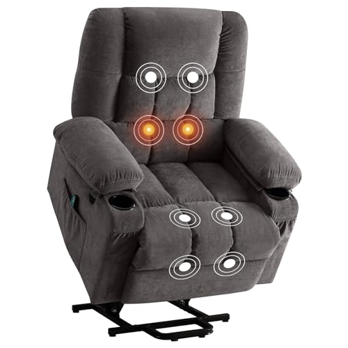 Power Lift Recliner Chair with Heat and Massage O5027