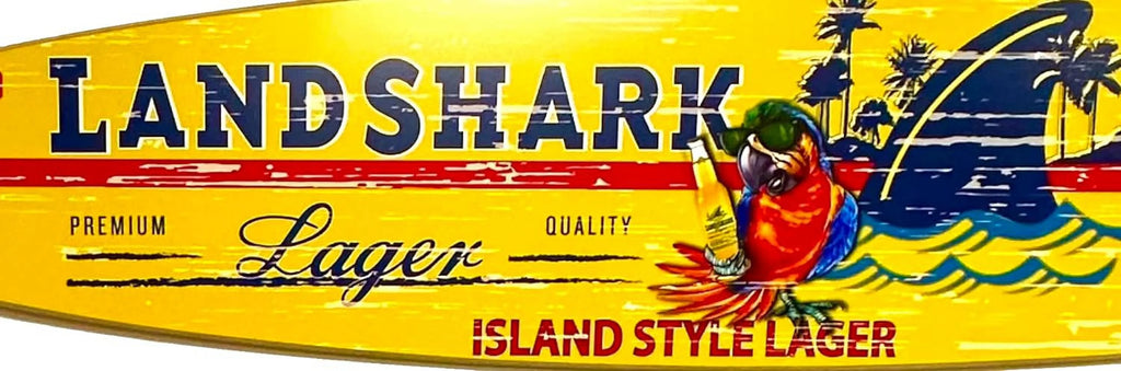 Parrot Fishtail Surfboard 46.5 In X 9 In X .05 In R1579