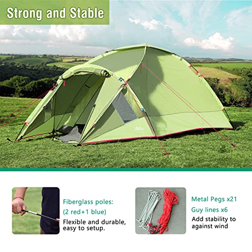 Waterproof Dome Tent 3 Person B255570