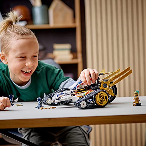 LEGO NINJAGO Ultra Sonic Raider Building Kit with Plane and Motorcycle, 7 Minifigures Z27769