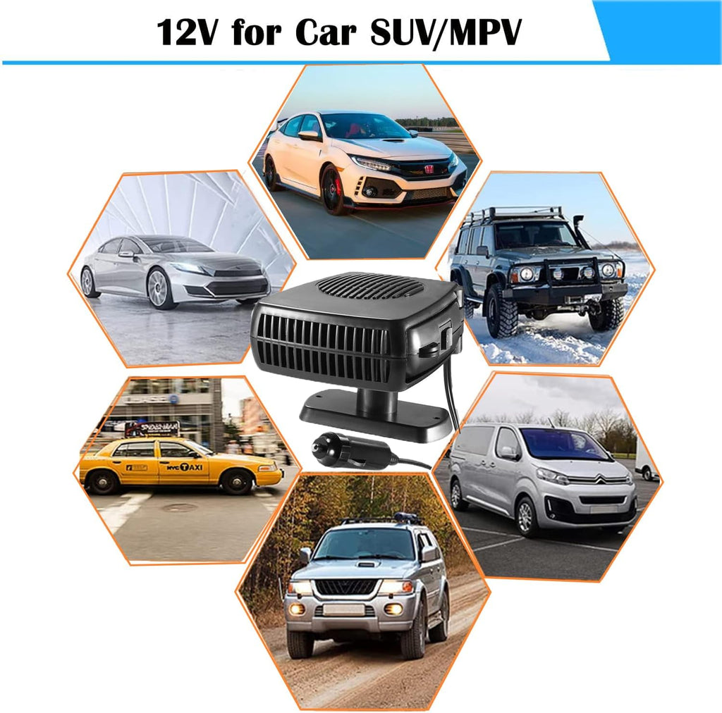 200W Portable Car Heater with Cigarette Lighter Plug T50248