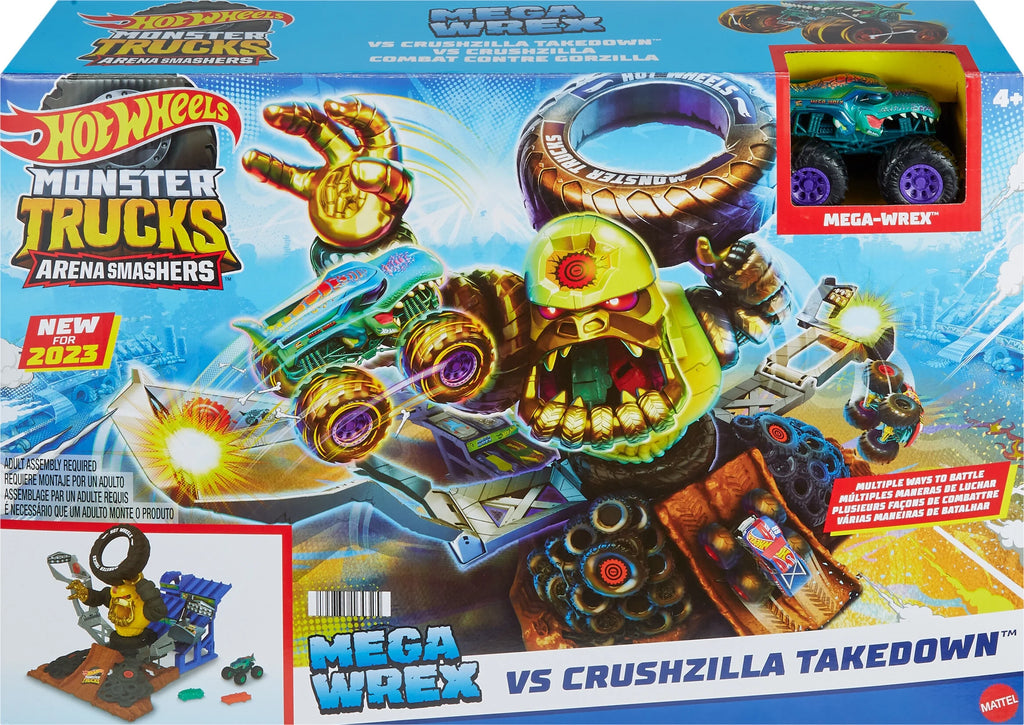 Mega-Wrex vs. Crushzilla Takedown Playset K601