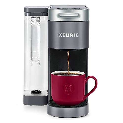 Single Serve K-Cup Pod Coffee Maker (Black) with Universal Reusable Filter (Gray) A581