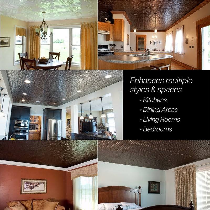 2 ft. x 4 ft. Matte White Ceiling Tile B91841