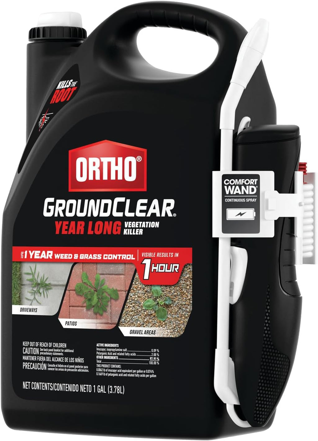 Year Long Vegetation Killer with Comfort Wand, 1 gal. T256646