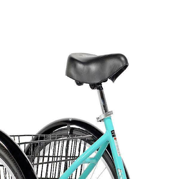 26 inch Folding Adult Trike, Aqua W7244