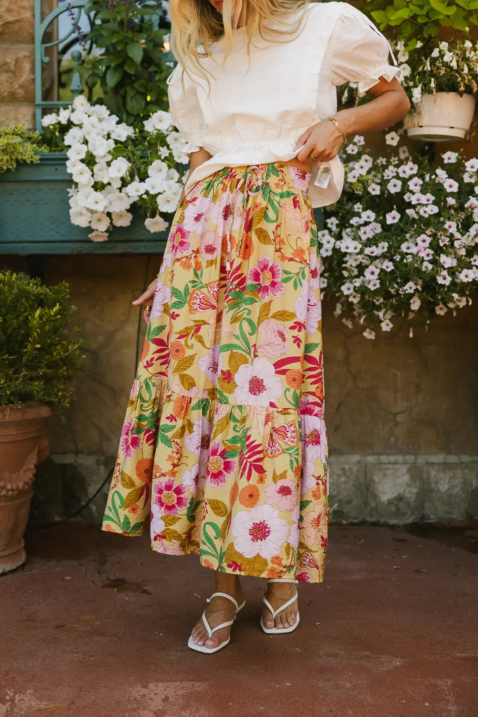 Floral Skirt C8733