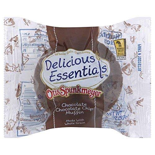 Individually Wrapped Double Chocolate Chip Muffin, 2 Ounce - 72 per CASE K767425