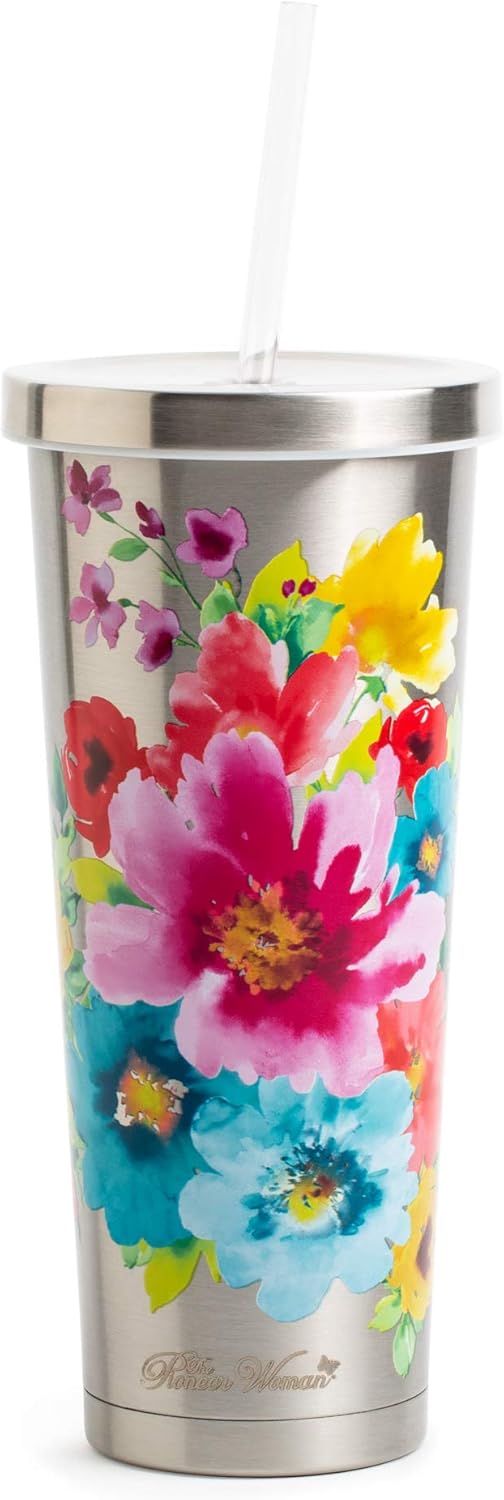 24 Oz Double Wall Vacuum Insulated Stainless Steel Tumbler Set Z425702