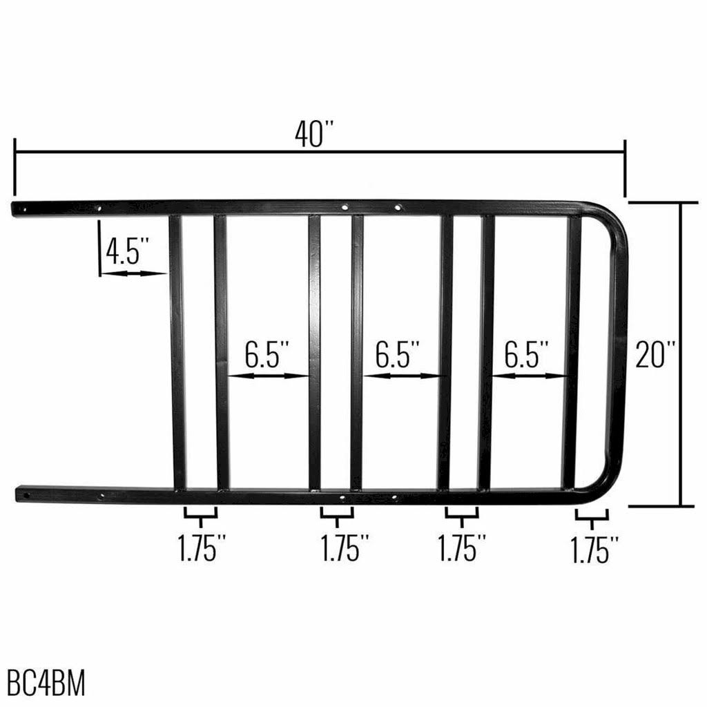Bumper Bike Rack for 1-4 Bicycles M1190