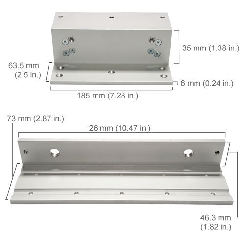 One Door Access Control System with Magnetic Lock and RFID Keypad A982