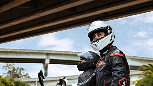 Matte Black XL Modular Motorcycle Helmet F5285