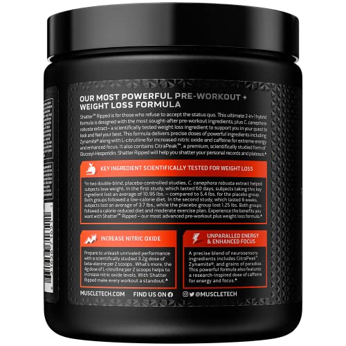 Pre Workout Energy Powder Drink Mix Rainbow Candy (40 Servings) W30442