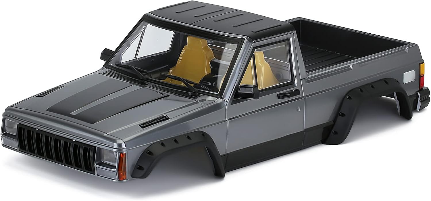 Unpainted 313mm Wheelbase Cherokee Pickup Truck Car Shell Kit for 1/10 RC Crawler C662430