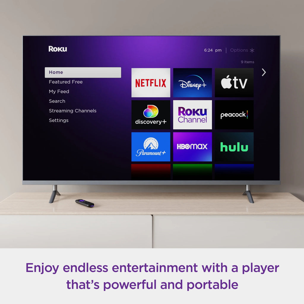 Roku Streaming Stick 4K Streaming Device with Voice Remote P289345