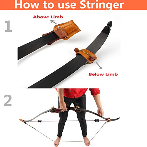 54" Traditional Laminated Recurve Bow L296