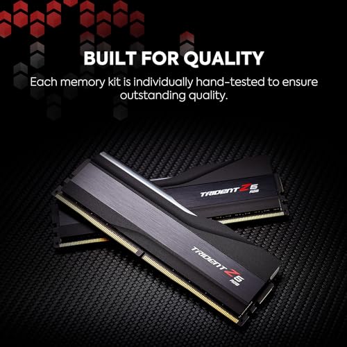 DDR5 RAM 32GB (2x16GB) 5200MT/s CL36-36-36-83 Metallic Silver Desktop Computer Memory E2103