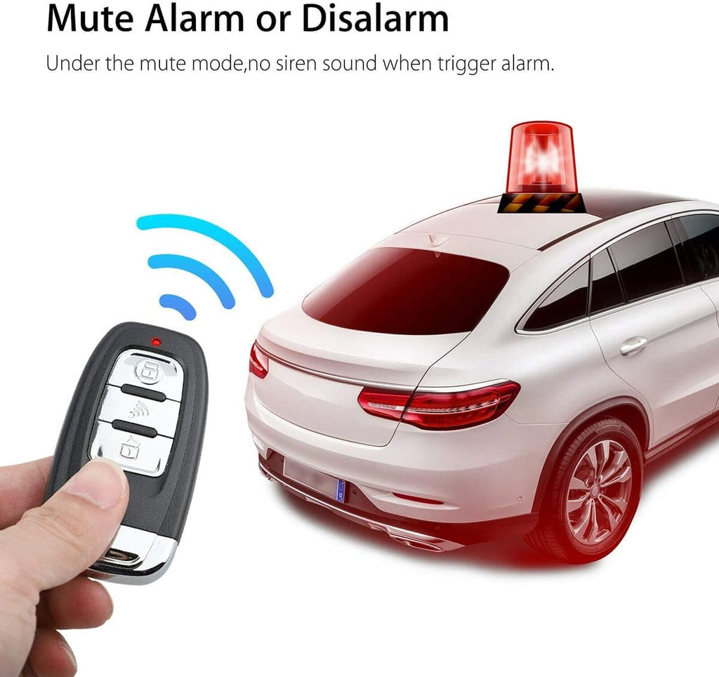 12V Car Keyless Entry Remote Starter Push to Start Antitheft Alarm System Pack of 2 O339