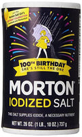 26 oz Pack of 16 Iodized Salt B7405