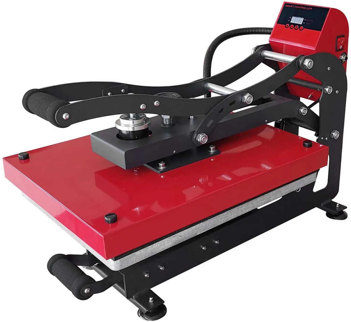 Magnetic Semi-Automatic T Shirt Heat Press Machine 16 X 20'' Large Heat Press Sublimation with Smart LCD B466120