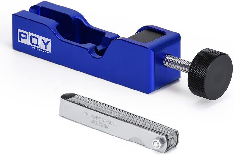 Pack of 2 Universal Spark Plug Gap Tool (red+feeler gauge) M780165