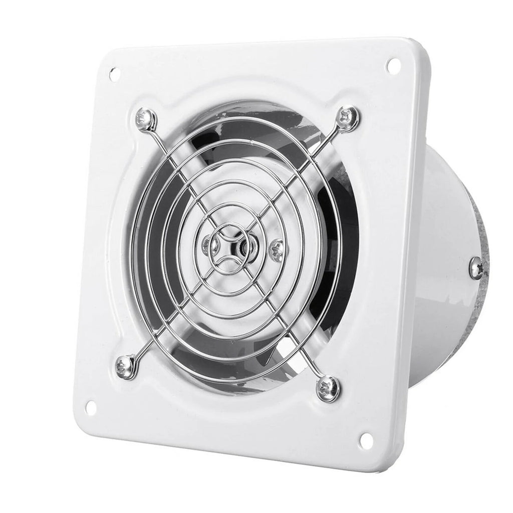 White 8" Wall Mounted Exhaust Fan S542