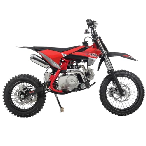 110cc Dirt Bike with Automatic Transmission, Electric Start, 14"/12" Tires (Black) I733009