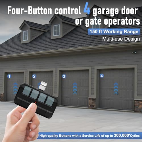 Garage Door Opener Remote 4 Button V97281