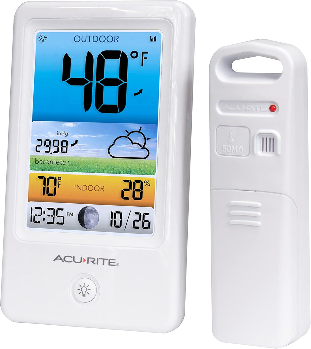 Color Weather Station with Temperature, Humidity and Forecast S645618
