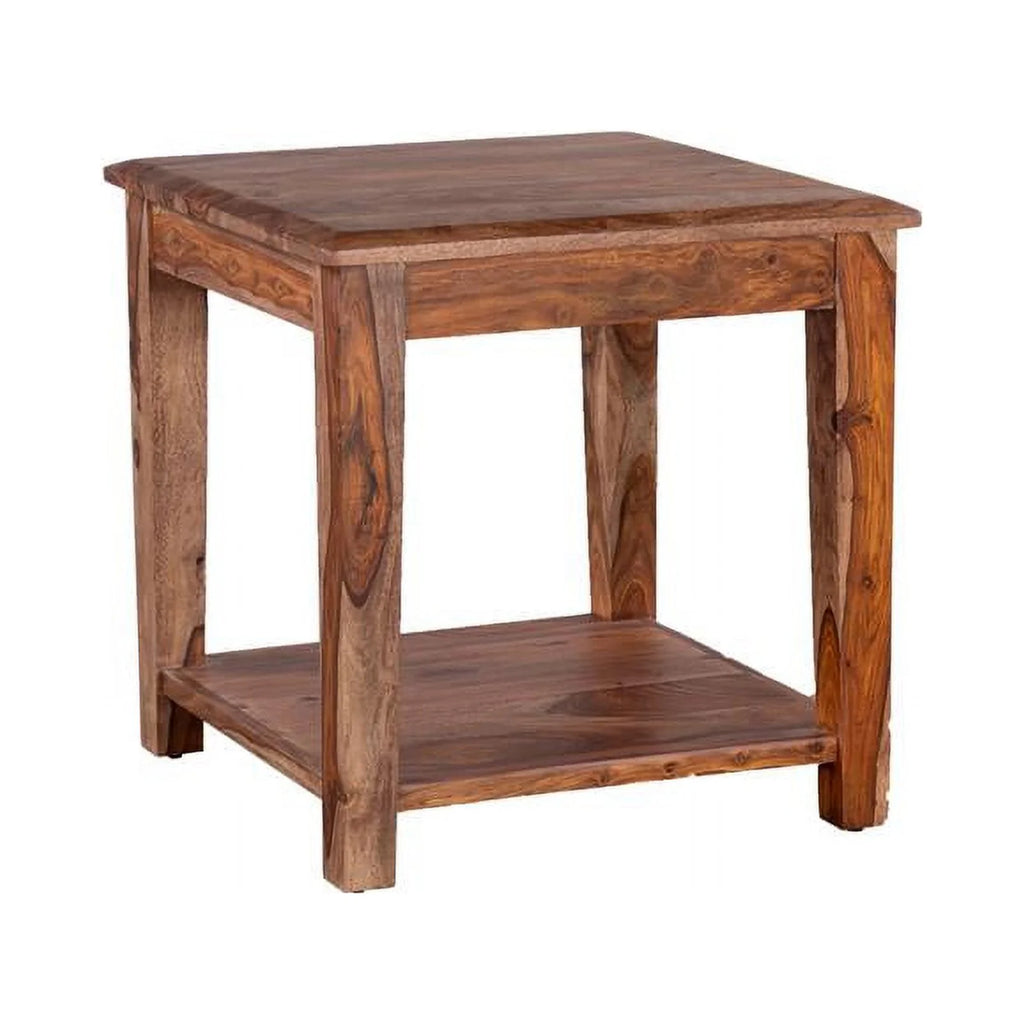 Solid Sheesham Wood End Table U559447