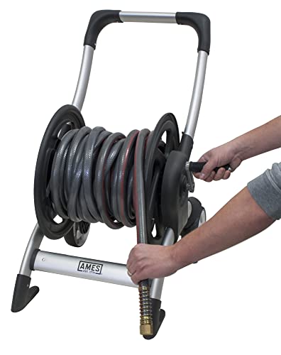 Heavy Duty Aluminum Garden Hose Reel Cart F5243