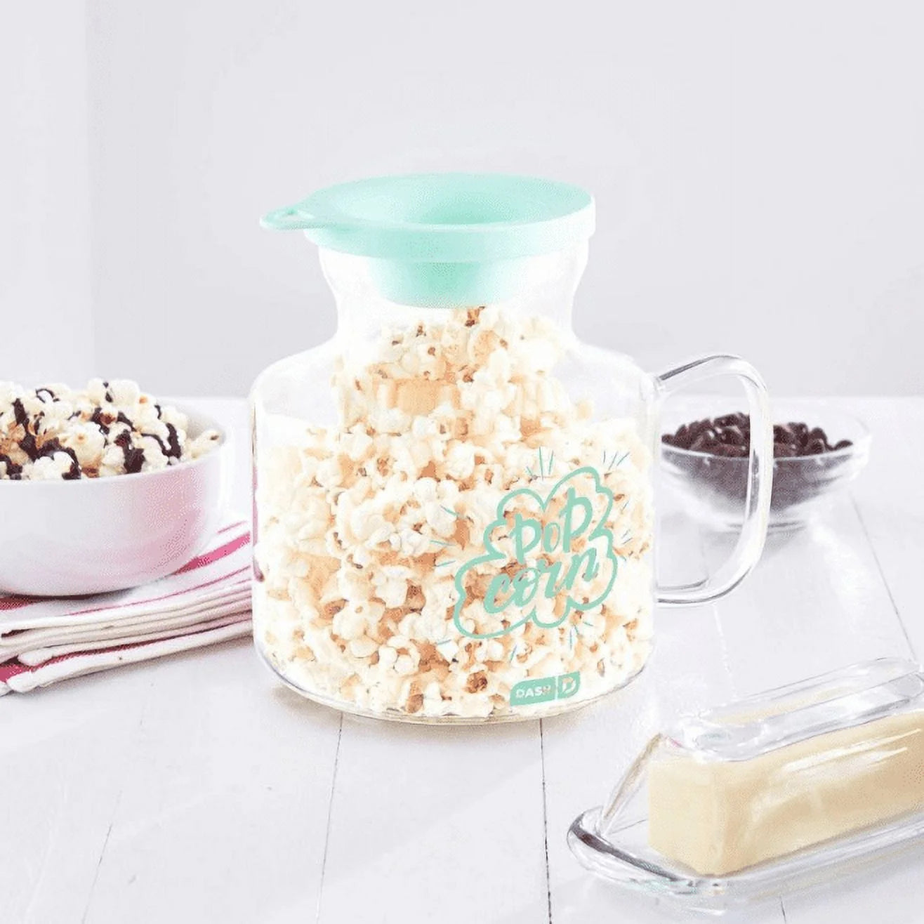 Aqua Microwave Popcorn Popper M6675