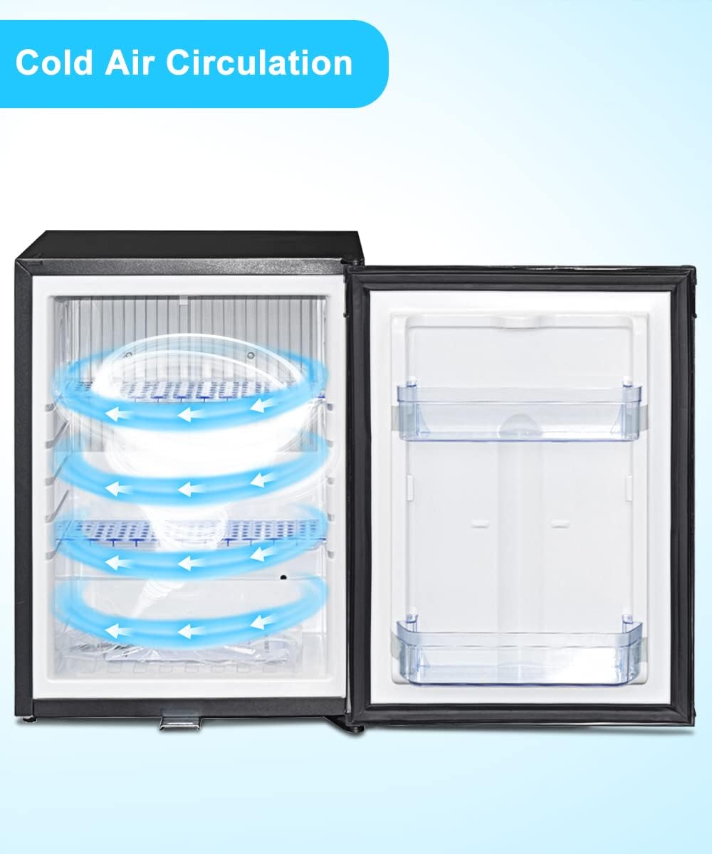 Black 1.4 Cu.Ft Absorption Refrigerator Y512817