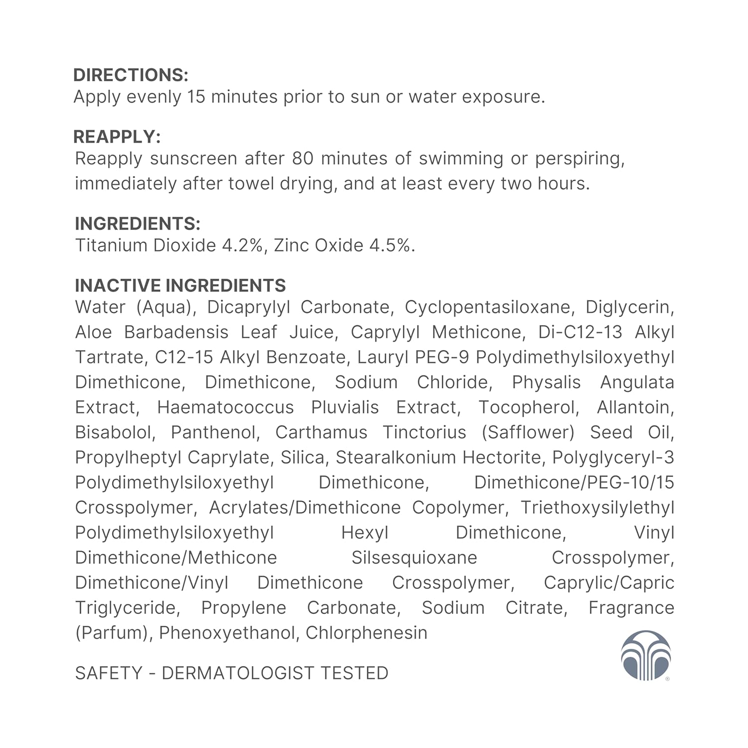 SPF 35 Sunscreen J80563