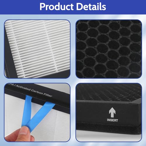 2 Pack Replacement Filter for Air Purifier D392359