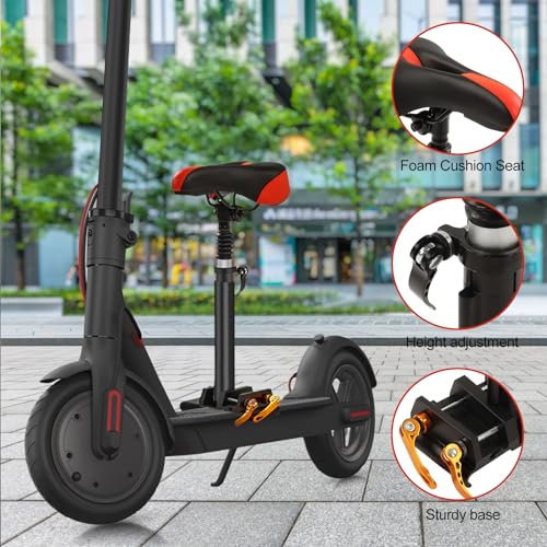 Foldable Adjustable Scooter Seat with Foam Cushion G9558