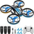 Mini Drones RC Drone Quadcopter with LED Light, 3 Batteries Y1827
