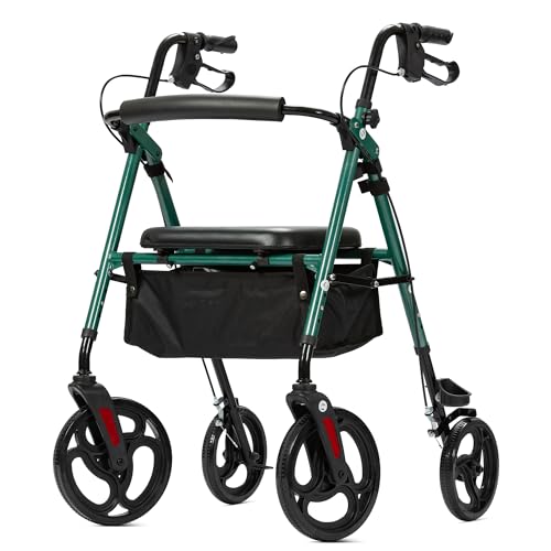 Green Rollator Walker with 10" Wheels G270872
