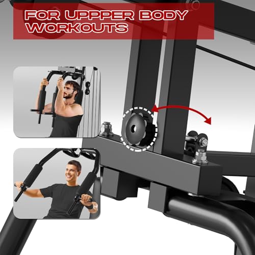 Full Body Workout Station with 100LBS Weight Stack I171