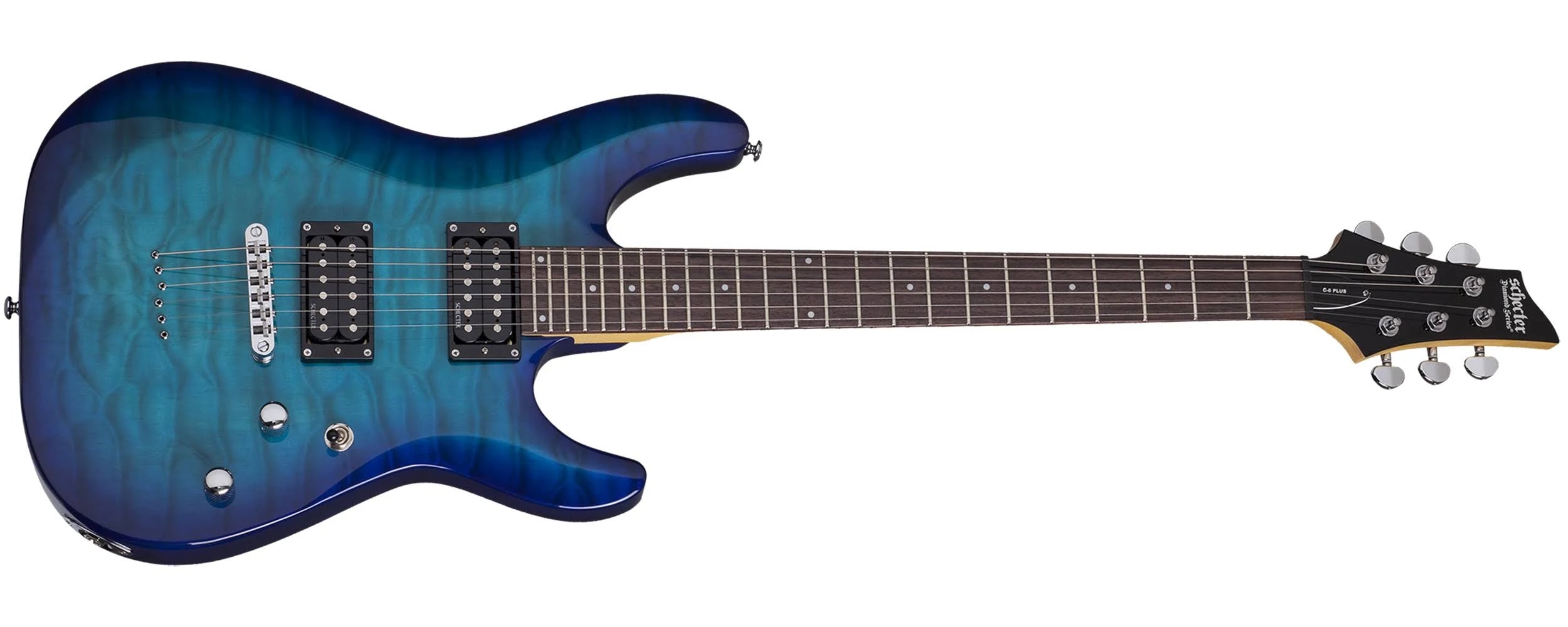 Ocean Blue Burst Electric Guitar M5060