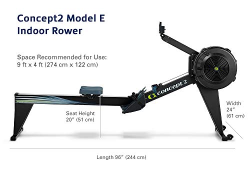 Indoor Rowing Machine with PM5 Monitor, Adjustable Air Resistance M13608