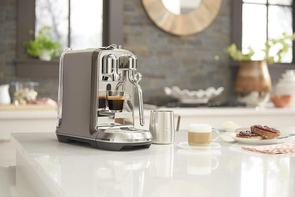 Brushed Stainless Steel Espresso Machine Z70474
