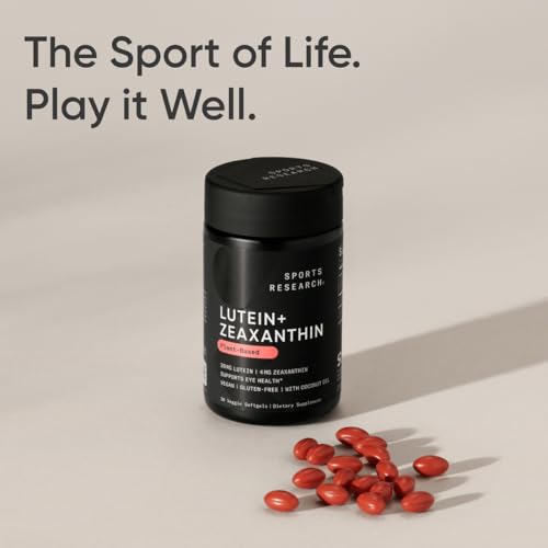 Lutein and Zeaxanthin Capsules - 120 Veggie Softgels U49062
