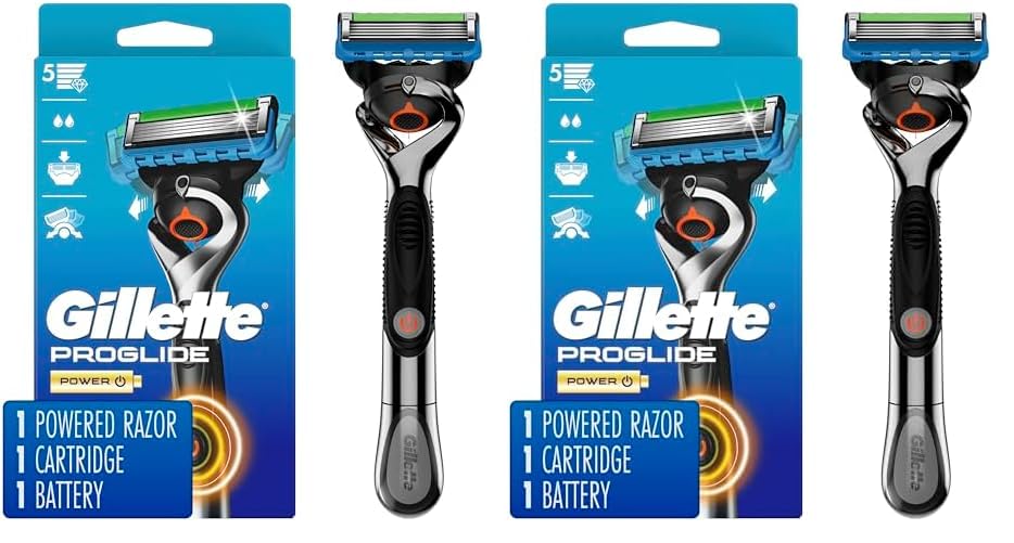 1 Gillette Power Razor Handle + 1 Blade Refill Q484