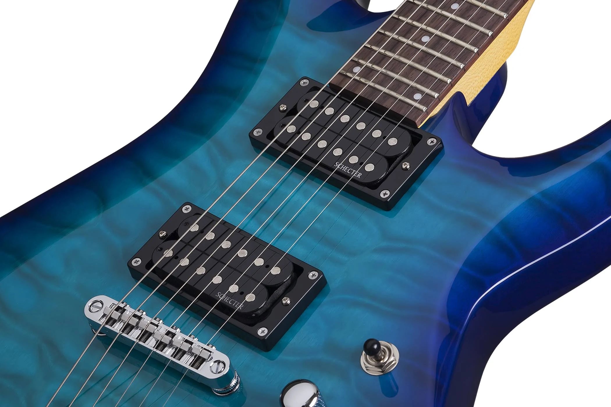 Ocean Blue Burst Electric Guitar M5060