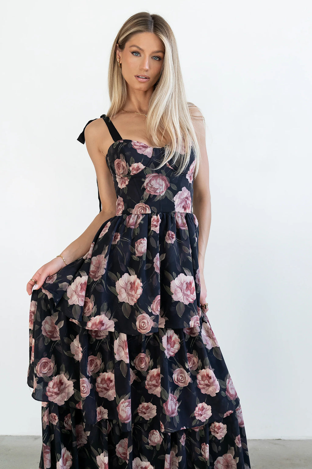 Ruffle Maxi Dress G46757