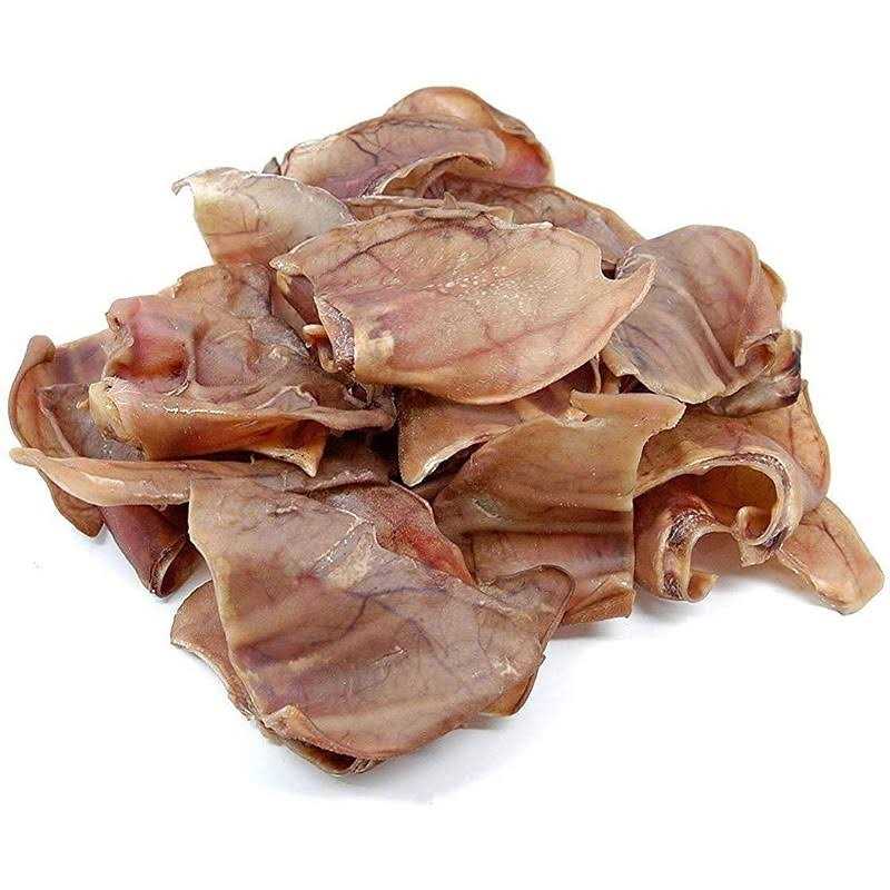 All Natural Jumbo Whole Pig Ears for Dogs J1634