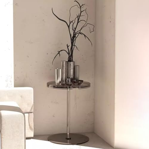 Black Acrylic Side Table T6813