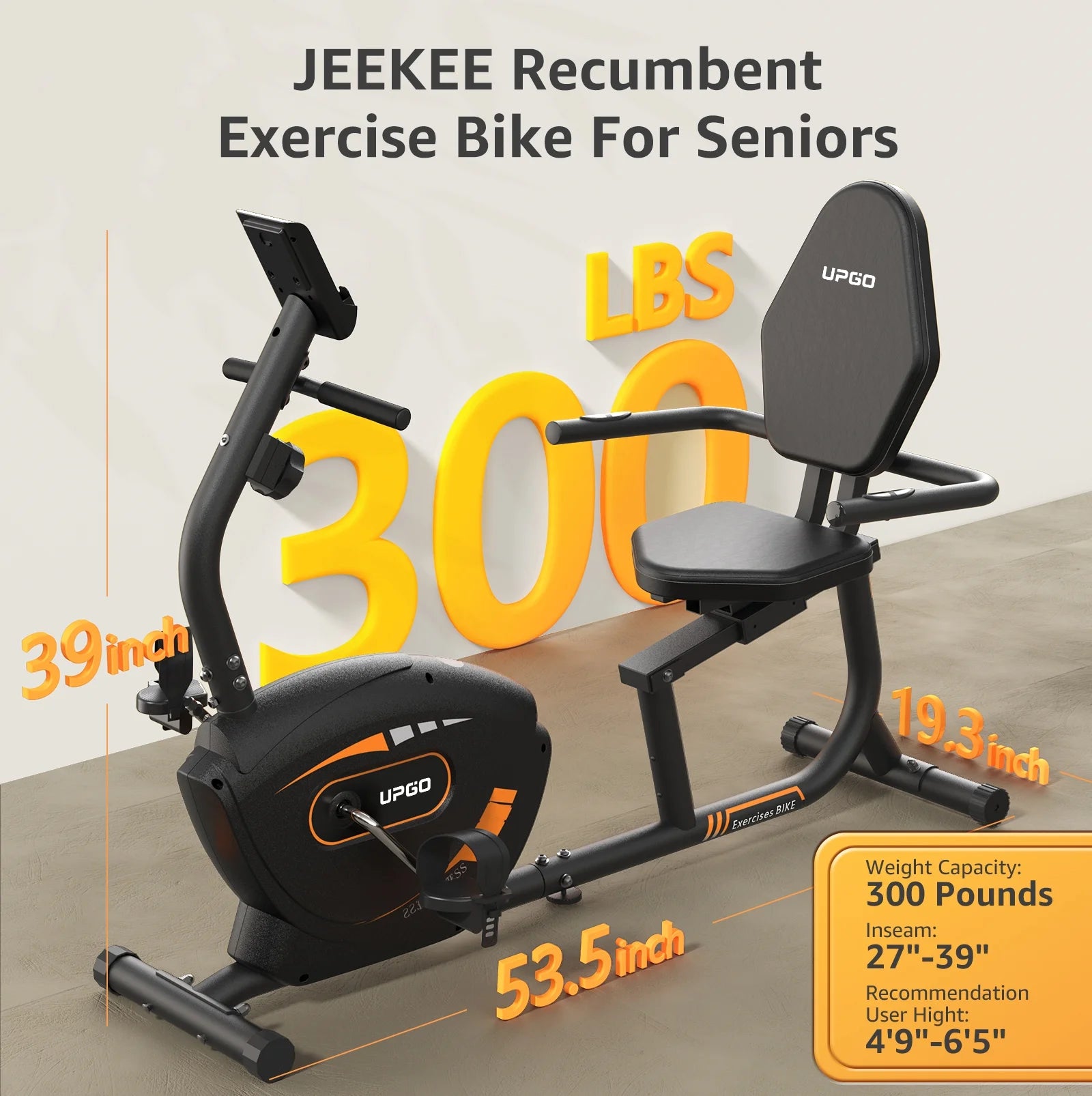 Recumbent Exercise Bike K223002